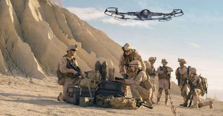 Military drone operations
